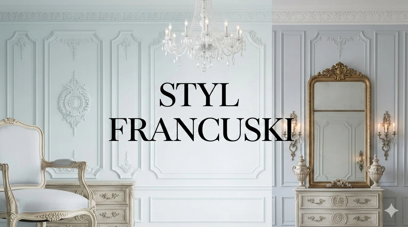 Aranażacja wnętrza w stylu francuskim