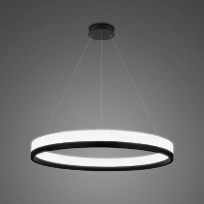 Billions No.1 80cm lampa wisząca LED 48W 3300lm 4000K biała czarna Altavola Design