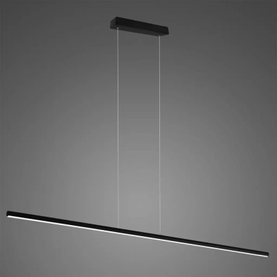 Linea 100cm lampa wisząca LED 16W 960lm 3000K czarna