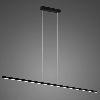 Linea 150cm lampa wisząca LED 17W 100lm 3000K czarna Altavola Design