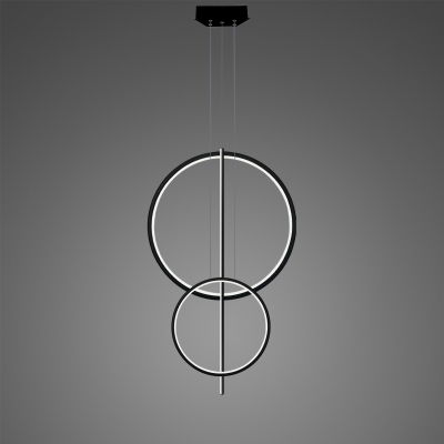 Linea No.5 lampa wisząca LED 51W 3060lm 3000K czarna Altavola Design