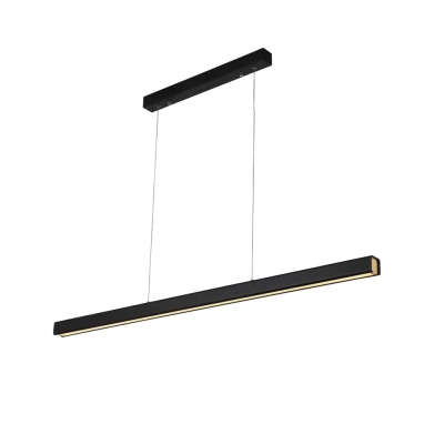 Linear 120cm lampa wisząca LED 44W 2640lm 3000K czarna Altavola Design