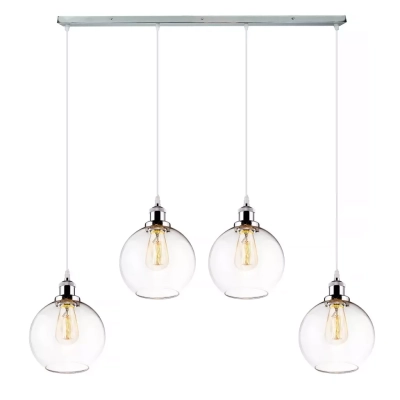 NEW YORK LOFT NO.2 CL4 lampa wisząca 4xE27 chrom Altavola Design