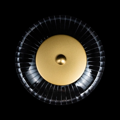 Vitrum CW lampa sufitowa LED 7,2W 430lm 3000K czarna złota