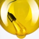 Modern Glass Bubble CO5 D lampa wisząca 5xE27 pomarańczowa