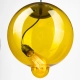 Modern Glass Bubble CO5 D lampa wisząca 5xE27 pomarańczowa