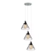 NEW YORK LOFT NO.1 SCH/CO3 lampa wisząca 3xE27 chrom Altavola Design