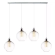 NEW YORK LOFT NO.2 CL4 MAX lampa wisząca 4xE27 chrom Altavola Design