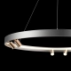 Spectra No.2 lampa wisząca LED 67W 2200lm 3000K szary złoty Altavola Design