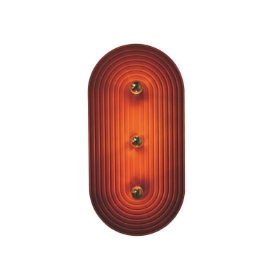 MINOS 3 80cm kinkiet czerwona terakota 4062 Amplex