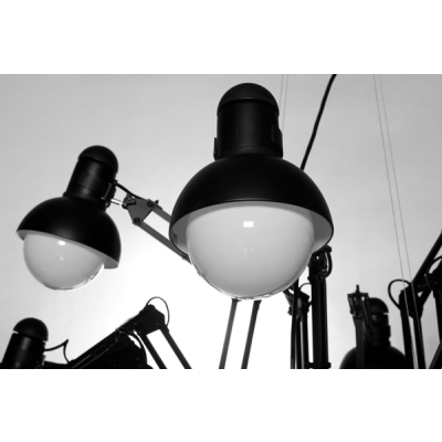 ING-S12 designerska lampa wisząca 12xE27 czarna