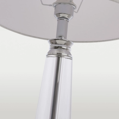 Charlotte lampa stołowa 1xE27 T01332CH-WH