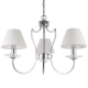 Riga lampa wisząca 3xE14 P03755CH-WH CosmoLight