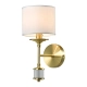Sutton kinkiet 1xE14 W01845BR-WH CosmoLight
