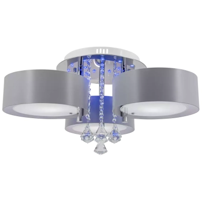 Antila 3 lampa sufitowa E27 LED DRS8006/3 8C GREY