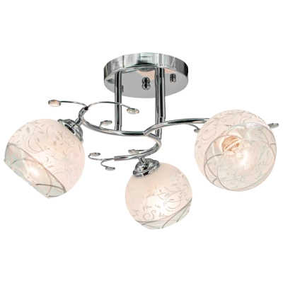 Evita lampa sufitowa 3XE27 chrom 8836/3 8C Elem