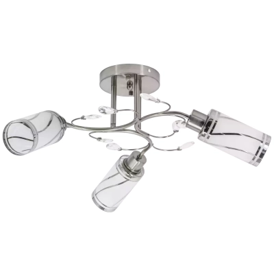 Gracja lampa sufitowa 3XE27 tytan 8267/3 19BT Elem