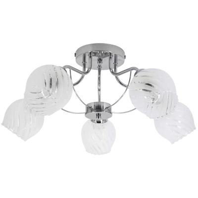 Merida lampa sufitowa 5XE27 chrom 8979/5 8C Elem