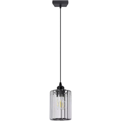 Modena lampa wisząca 1xE27 czarna  6782/1 Elem