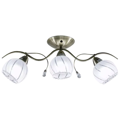 Sting lampa sufitowa 3XE27 mosiądz 8758/3 21QG