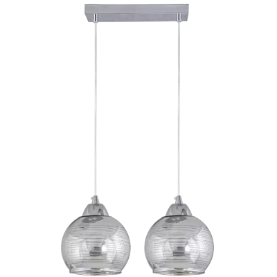 Torino lampa wisząca 2xE27 chrom 8185/2 Elem