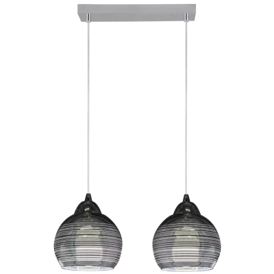 Torino lampa wisząca 2xE27 chrom 8185/2