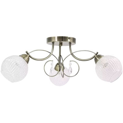 Wenus lampa sufitowa 3XE27 mosiądz 8964/3 21QG Elem