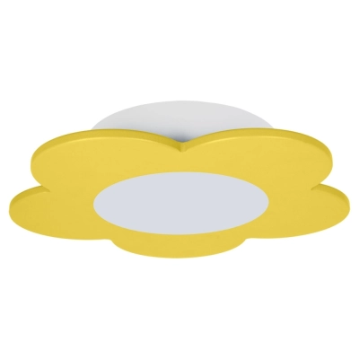 Fiore LED lampa sufitowa 1xLED żółta Hellux