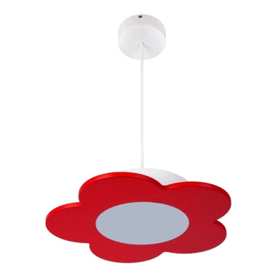 Fiore LED lampa wisząca 1xLED czerwona Hellux