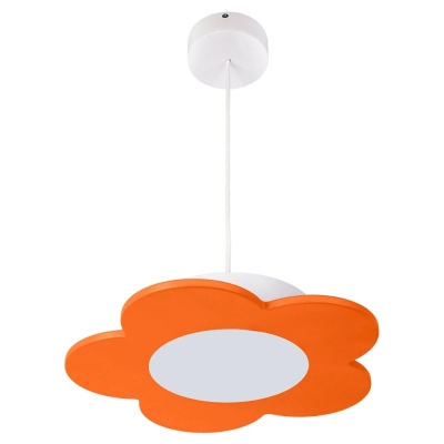Fiore LED lampa wisząca 1xLED pomarańczowa Hellux