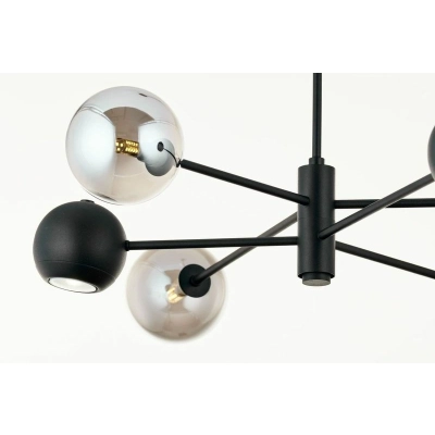 lampa wisząca z kloszami w kształcie kulek