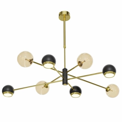 Moka 6 lampa do jadalni z kloszami w kształcie kulek
