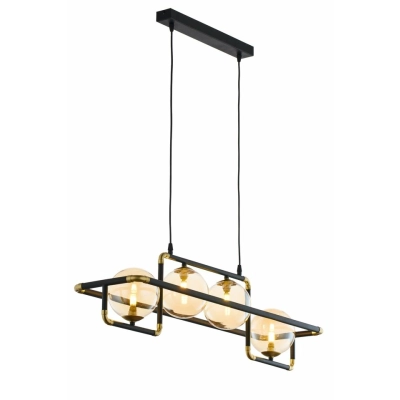 Zafra 4 lampa wisząca do jadalni