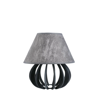 Nora Grey - Grey II lampka stołowa 1xE27 934 Keter Lighting
