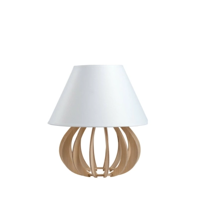 Nora Natural White II lampka stołowa 1xE27 932 Keter Lighting