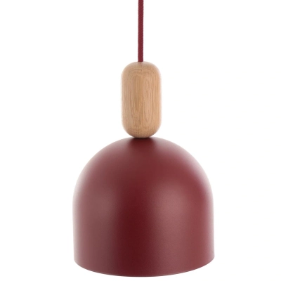 LOFT OVOI lampa wisząca E27 burgundowa Kolorowe Kable