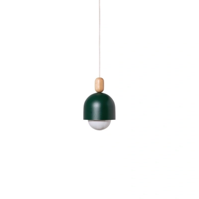 LOFT OVOI lampa wisząca E27 ciemnozielona