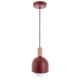 LOFT OVOI lampa wisząca E27 burgundowa Kolorowe Kable