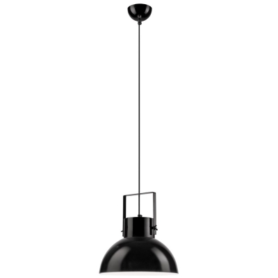 Lampa wisząca czarna 1x60W E27 Lamkur