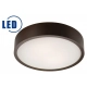 EVELINA plafon LED 20W drewniany 38 cm wenge 20W 1700lm 3000K Lamkur