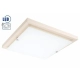 Plafon LED 20W drewniany kwadrat 36 cm bielony buk 20W 1700lm 3000K Lamkur