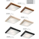 Plafon LED 20W drewniany kwadrat 36 cm calvados 20W 1700lm 3000K