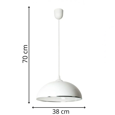 Anja A lampa wisząca 1xE27 678/A