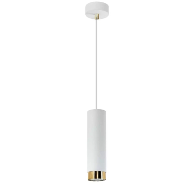 Glori 1 lampa wisząca 1xGU10 biała LPX0091/1 BIA Lampex