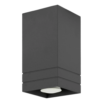 Neron A lampa sufitowa 1xGU10 czarna 753/A CZA Lampex