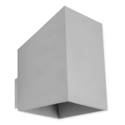 Rubik długi kinkiet 1xG9 popiel 625/K DL POP Lampex