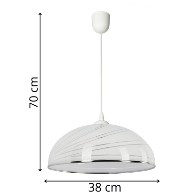 Simi B lampa wisząca 1xE27 LPX0006/B