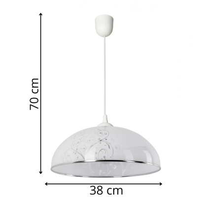 Simi C lampa wisząca 1xE27 LPX0006/C