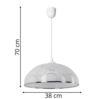 Simi D lampa wisząca 1xE27 LPX0006/D