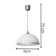 Margaret F lampa wiszaca 1xE27 LPX0302/F